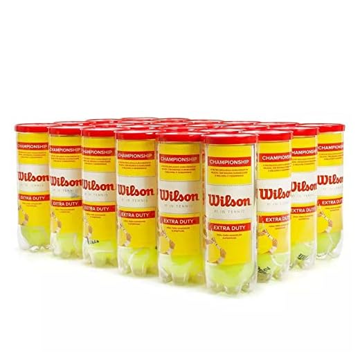 Bola de Tênis Wilson Championship Caixa Com 24 Tubos