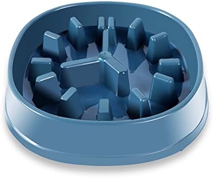 Dog Slow Feeder Bowl, Slow Eating Dog Bowl for Medium Large Dogs,Pet Fun Puzzle Slow Feed Non Slip Interactive Bloat Stop Dog Food Bowl