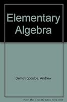 Elementary Algebra 002328580X Book Cover
