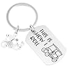 Kivosliviz Golf Gift Golfer Keychain How I Roll Golfers Keychains Gift for A Golfer Lover