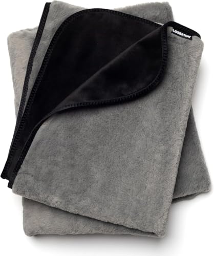 Liberator Couverture en fausse fourrure anti-humidité Gris