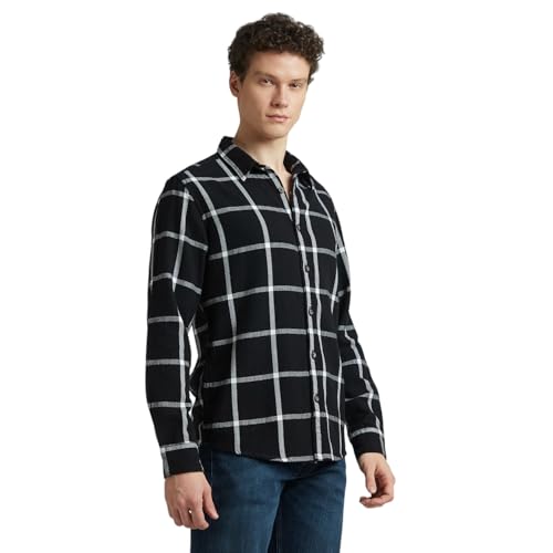 Image of Pepe Jeans Men's Regular Fit Full Sleeve Checkered Cotton Casual Shirt | Check Shirt for Man | Smart & Stylish | Multiple Styles | Mens Casual Shirts