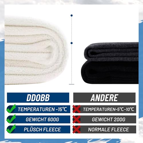 DDOBB Thermohose Damen Winter Gefütterte Jogginghose Warm Fleecehose Mit Taschen Sportleggins Kordelzug Laufhose Trainingshose Wanderhose Sweatpants Freizeit Outdoor Hosen(Gefütterte-Schwarz, S)