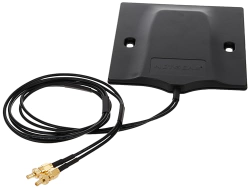 Image of NETGEAR Omnidirectional MIMO Antenna (6000451) - Enhances Performance of Internal Antennas, Compatible with M5 (MR5200) & M6 (MR6150 & MR6550) Hotspot Routers, Includes 2 TS-9 and 2 SMA Connectors