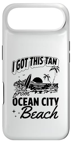 I Got This Tan From Ocean City Beach �����[�����h ���V�̖� �X�}�z�P�[�X iPhone Air �p