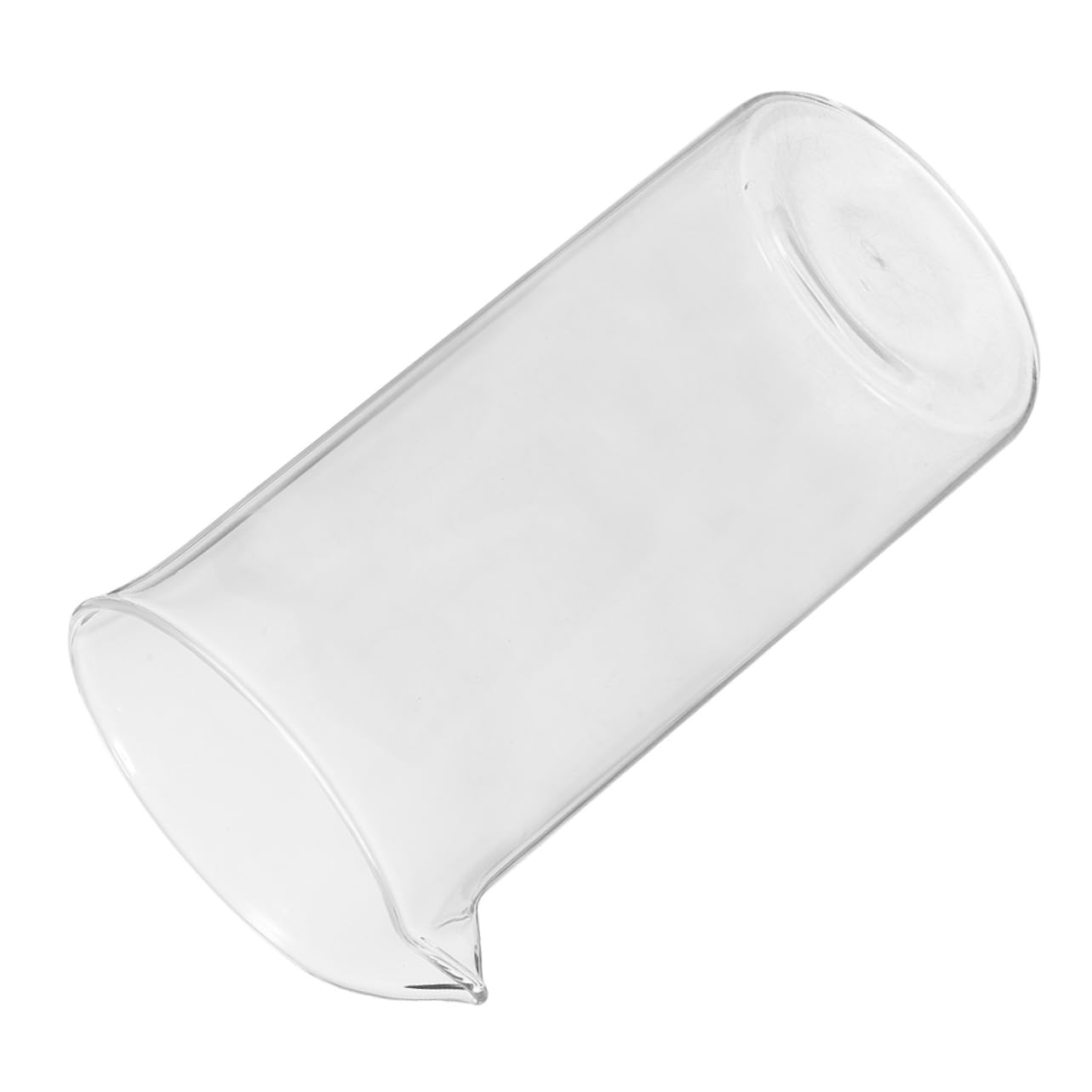 KICHOUSE Heat Resistant Glass Coffee Beaker for Press Pot Measuring Cup with Antislip Maintenance Design for Brewing Espresso Tea and Cold Drinks