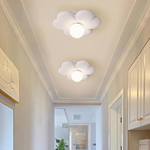 Plafón de techo moderno para dormitorio y pasillo con diseño de flor 3