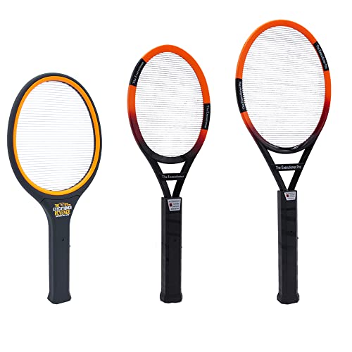 Buy The Executioner Pro Fly Killer Mosquito Swatter Racket Wasp Bug Zapper Indoor Outdoor Over