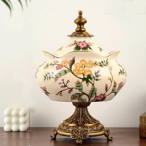 AH94 ムラノガラス製 蓋置 小物入 ジュエリー 飾り物 フリル型 壺型未