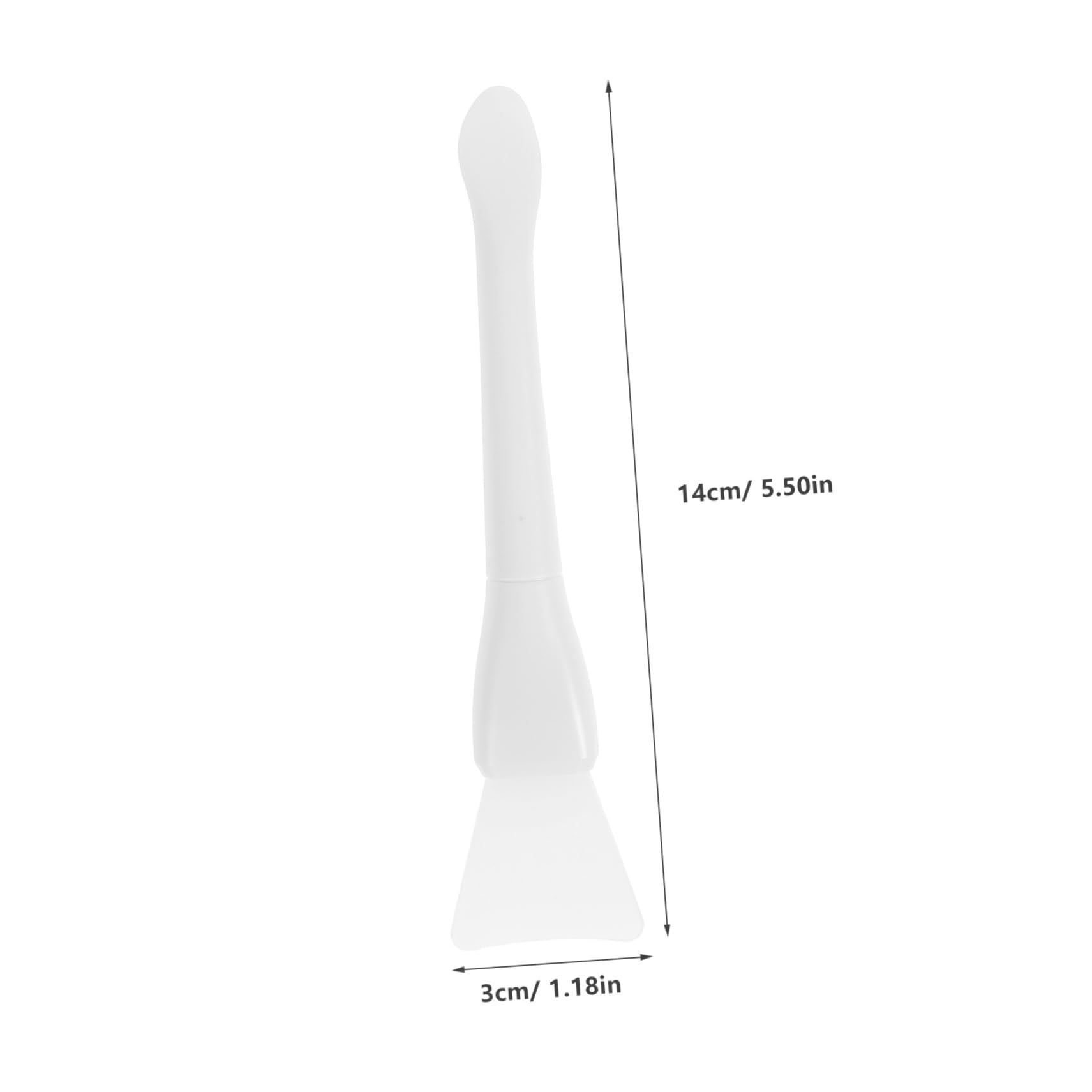 HOODANCOS Wax Spatulas for Wax Heater 3pcs Silicone Scrapers Makeup Scoop Reusable