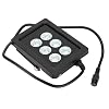 Waterdicht vullicht, IP66 waterdicht aluminium DC12V cameralicht Automatisch dag en nacht 6W voor huisbeveiliging