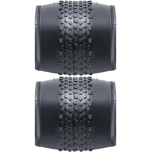 MetersGod 2本,27.5x2.35 自転車タイヤ,耐久性がある 折りたたみ 27.5インチ 60-584 27.5x2.35 マウンテンバイクタイヤ,マウンテンバイク クルージングバイク用のリプレイスメントタイヤ,クリンチャータイプ,MGW038