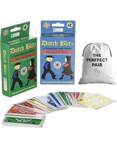 The Perfect Pair Original Dutch Blitz Card Game and Dutch