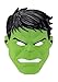 Marvel Hulk Child - 3D Plastic Mask with Elastic Strap Standard Green