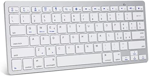 Tastiera Wireless Bluetooth Sottile Trust Per PC, Smart TV, Laptop, Tablet, Smartphone, Lingua Italiana. - Foto 4