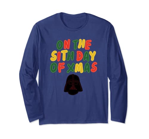 T-shirt Star Wars manches longues cadeau idéal de Noël Dark Vador Sith