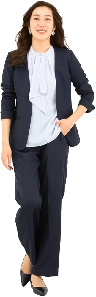 Amazon | [アッドルージュ] スーツ レディース パンツ 春 夏