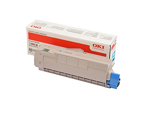 Cartouche de toner Oki Cyan original 46507507 pour imprimante C612dn