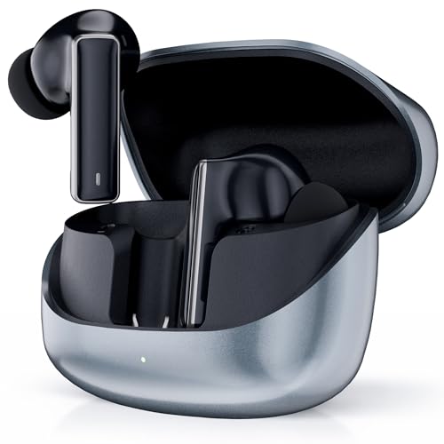 Image of Sound Addicted ZEN6 - Hybrid ANC Earbuds with 6 Microphones, Smart Wear Detection, Dual-Device, Wireless & USB-C Charging, ENC Call Noise Reduction, 42dB Noise Canceling, 35H Playtime