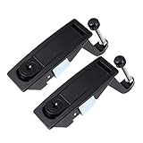 CHILDWEET 2pcs Adjustable Compression Latch Lock Zinc Alloy Lever Latch for Cabinets Industrial Equipment Easy to Install Key-Locking for