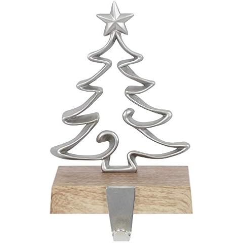 Mr Crimbo Wooden Base Stocking Hanger Cover