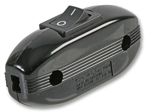 Multicomp PPSW-914 SPST In-Line Rocker Switch, 250VAC 6A/125VAC 10A
