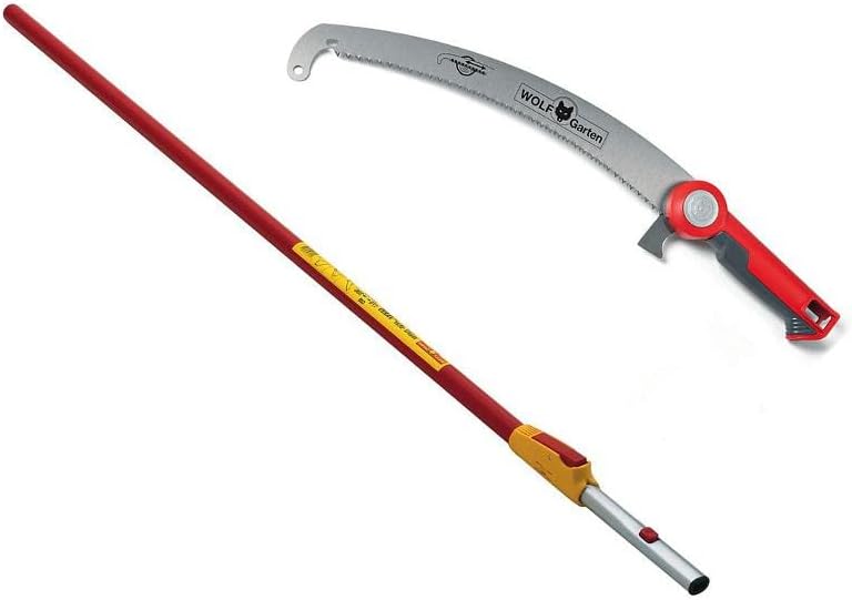wolfgarten Multi Star Professional Pruning Saw with Handle Power Cut Saw (370, ZMV4)
