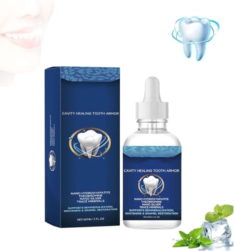 Kit di riparazione liquido per la cura della cavità dentale, corazza dentale per la cura dei denti, liquido per la guarigione della cavità, aiuta a mantenere le gengive sane per tutti i tipi di denti