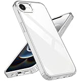 Natbok Case for iPhone 16E/SE 4 Phone Case,Shockproof Soft TPU Bumper and Hard PC Back Clear Case,Non-Yellowing,Anti-Scratch,Drop Protection,Slim Fit Cover Case for iPhone 16E/SE 4，Clear