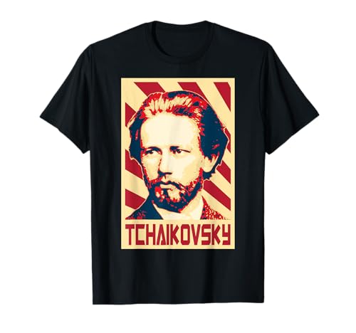 Photo de Pyotr Ilyich Tchaikovsky Compositeur de musique classique T-Shirt