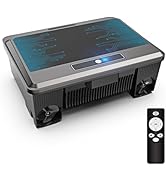 Poolroboter Kabellos Y10 - Automatischer Poolsauger, 90 Min Laufzeit