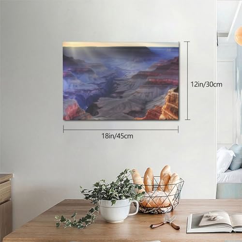 Impression sur toile Grand Canyon affiche déco salon 30x45cm