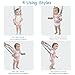Ocanoiy Baby Walking Harness Handheld Baby Walker Assistant Belt Adjustable Toddler Infant Walker Harnesses Standing Up and Walking Learning Helper with Detachable Crotch for 9-24 Month (Pink)