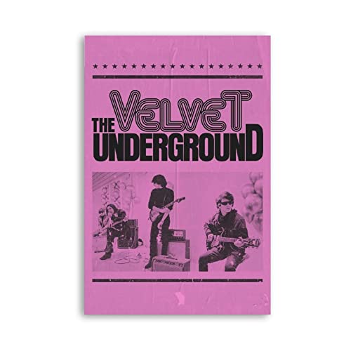 Affiche Velvet Underground 40x60cm pour habiller un mur blanc vide