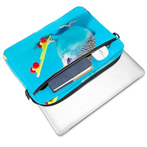 Sac ordinateur portable 13-14 pouces Budgerigar multicolore