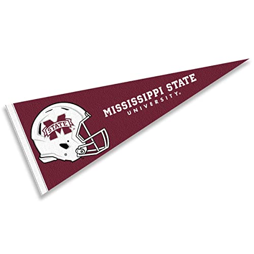 Mississippi State Bulldogs Football Helmet Pennant