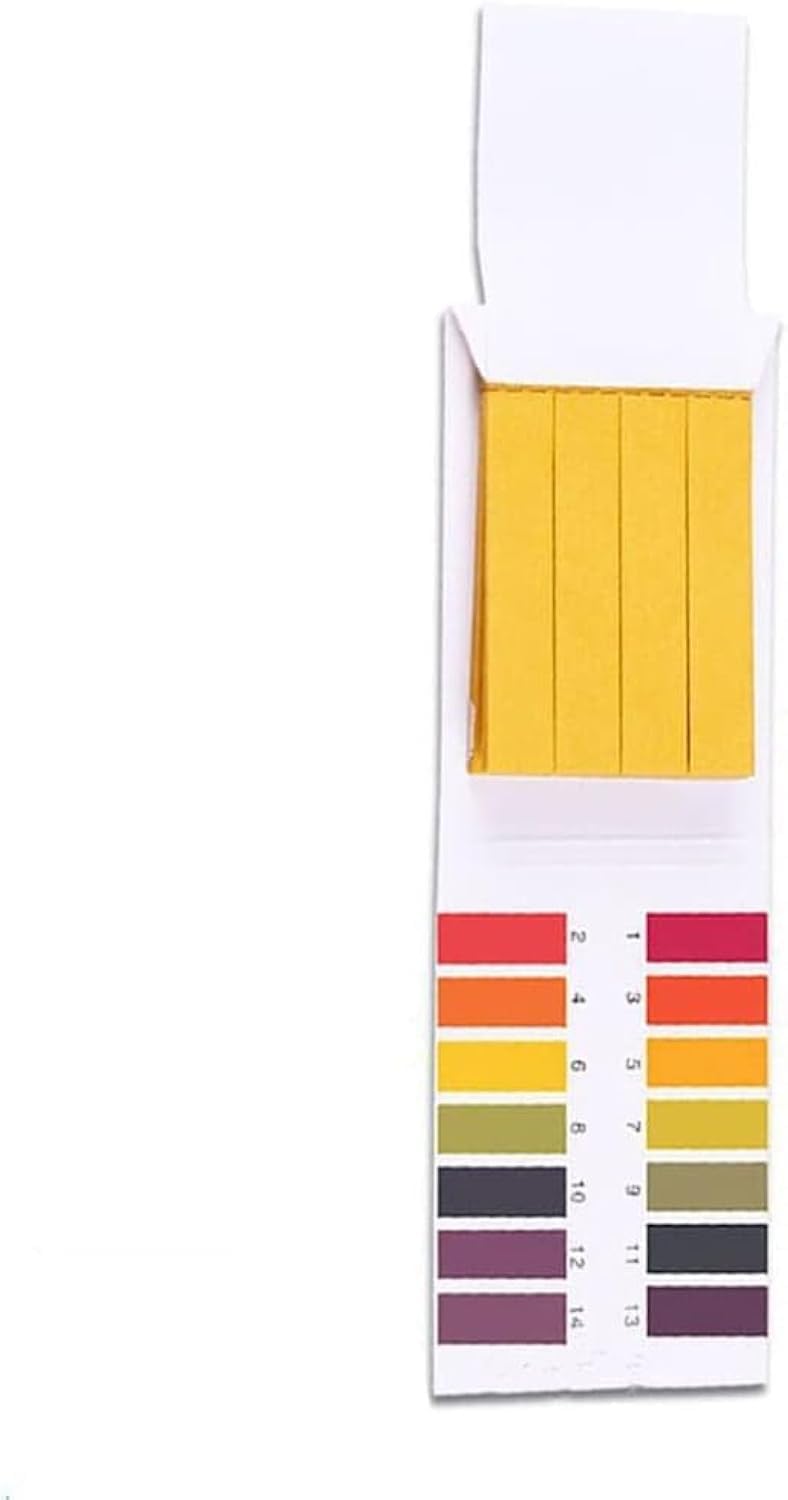 MRMS Universal pH Test Paper Strips Measure 0-14 for for Acidity Alkalinity Fish Tank, Pool, Hydroponics