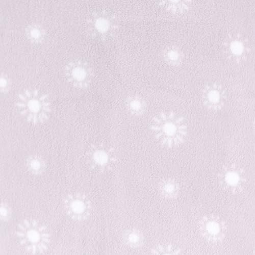 Image of Gerber Baby Girls 2-Pack Flame Resistant Fleece Footed Pajamas