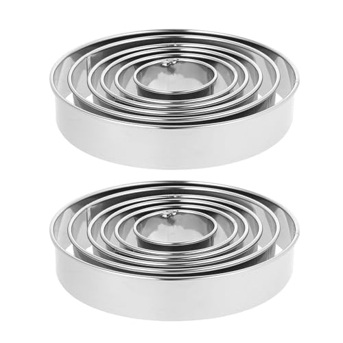 NOLITOY �ی^���[�X�P�[�L�^12�Z�b�g �X�e�����X�X�`�[�������[�X�P�[�L�����O ���T�C�Y�f�U�[�g�p�x�[�L���O���[���h �p�[�e�B�[��C�x