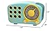 Retro Bluetooth Speaker, Vintage Radio-Greadio FM Radio with Old Fashioned Classic Style, Strong Bass Enhancement, Loud Volume, Bluetooth 5.0 Wireless Connection, TF Card and MP3 Player (Blue)