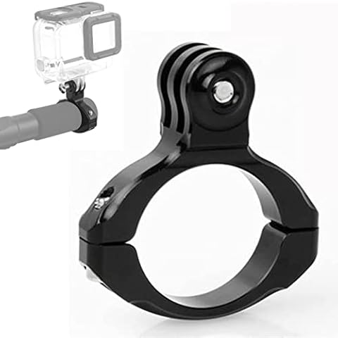 Flycoo Bike Motorcycle Aluminium Handlebar Adapter Mount for GoPro 2 3 HD Action Camera Diameter 30 mm - 31.8 mm Cover