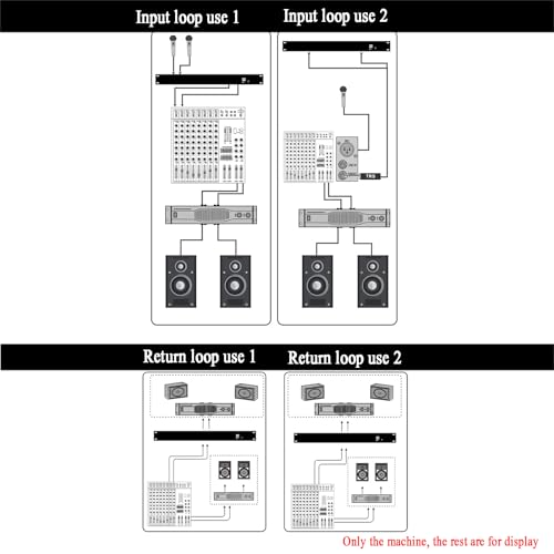 Supresor Digital de Retroalimentación de Audio, Control Automático Inteligente, Anti-lloriqueo y Anti-interferencias, Procesamiento Digital de Señal 24Bit/48Khz, para KTV y Espectáculos miniatura 5