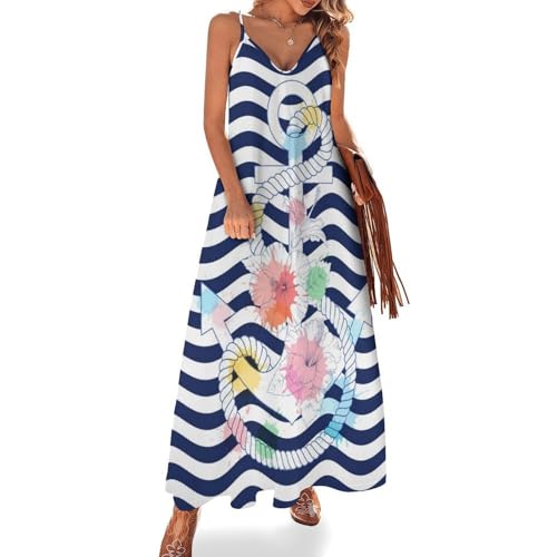 Robe longue fleurs flottantes imprimé floral col rond fluide coupe trapèze légère