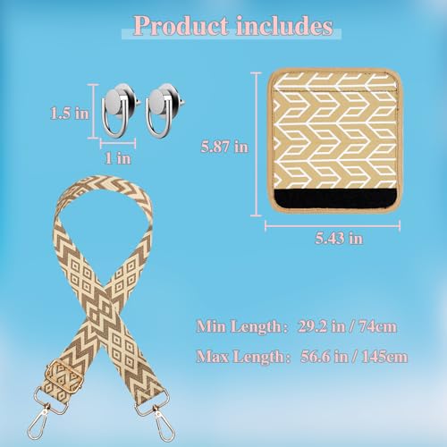 Image of Strap Wrap Adjustable Crossbody Strap with Neoprene Handle Protector - Compatible with All Bogg Totes
