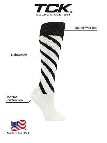 Image of TCK Candy Stripe Knee High Softball Socks Soccer