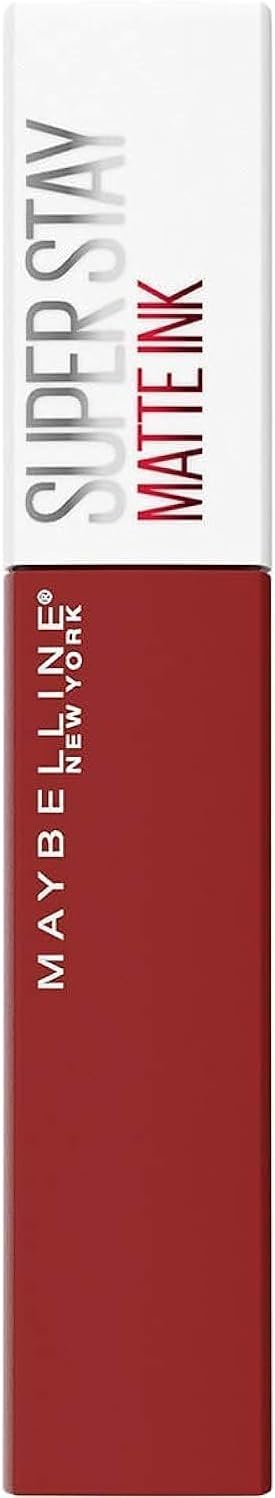 Maybelline New York – SuperStay Matte Ink Lipstick – 335 Hustler – Rood – Matte, Langhoudende Lippenstift – 5 ml