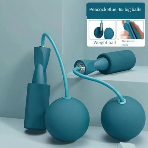 Cuerda de saltar inalámbrica ejercicio de fitness con peso 2