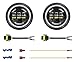 XK Glow XK042007-B Driving Lights - Black