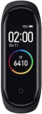 MARVIK M4 Smart Band Fitness Heart Rate with Activity Tracker OLED Touchscreen Waterproof Watch, Black