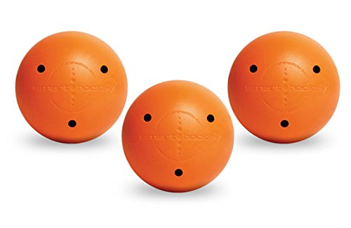 Smarthockey 6oz Smart Hockey Training Ball - Orange 3-Pack